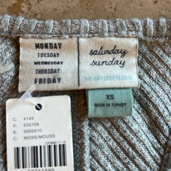 Gray Ribbed Tank Top - Picture 2 of 5